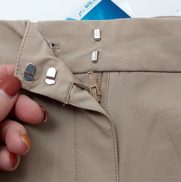 Willit Golf Shorts Women's Size 14 Khaki Beige Quick Dry UPF 50+ UV Protection - Picture 4 of 15